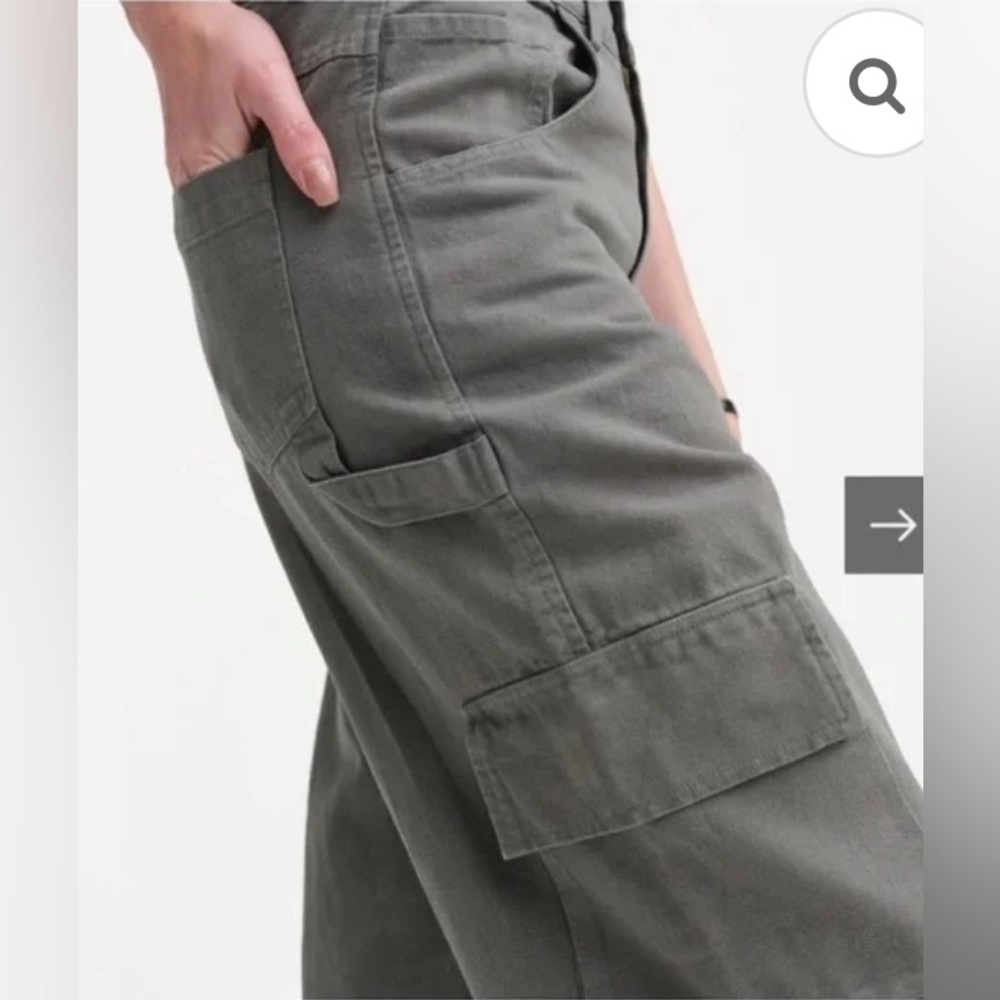 Mate The Label Organic Cotton Canvas Cargo Pants - Picture 3 of 16